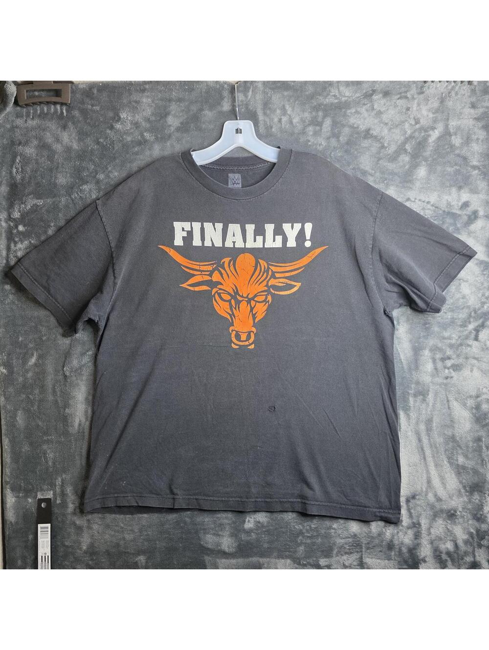 WWE The Rock T shirt Finally Wrestlemania Final Boss Dallas Tx.